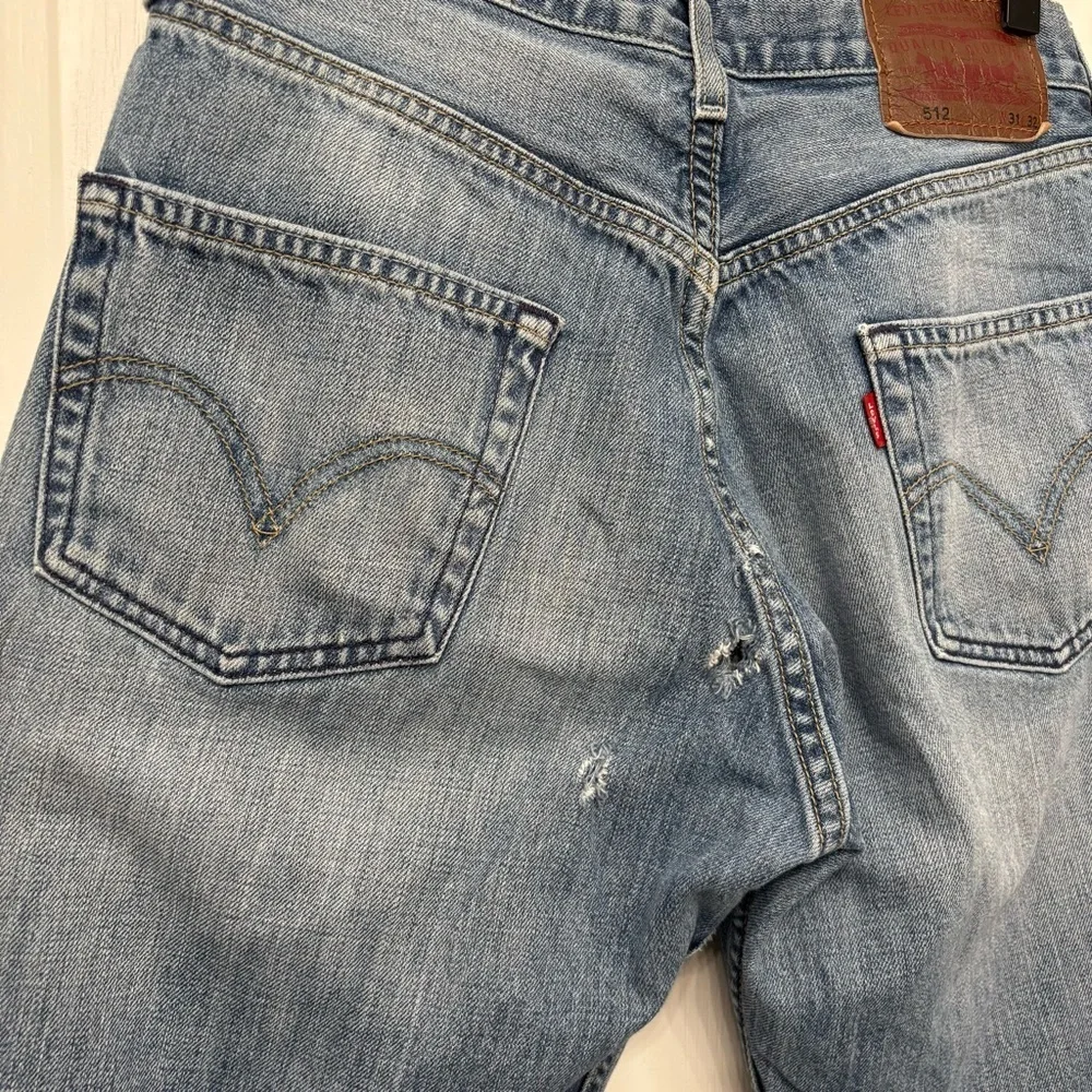Levi’s 512 Relax Straight Blue Jeans | Size 31x32